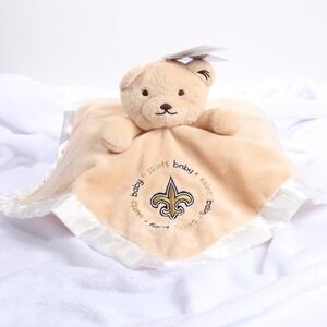 Baby Fanatic New Orleans Saints Security Bear Lovey Blanket – New with Tag
